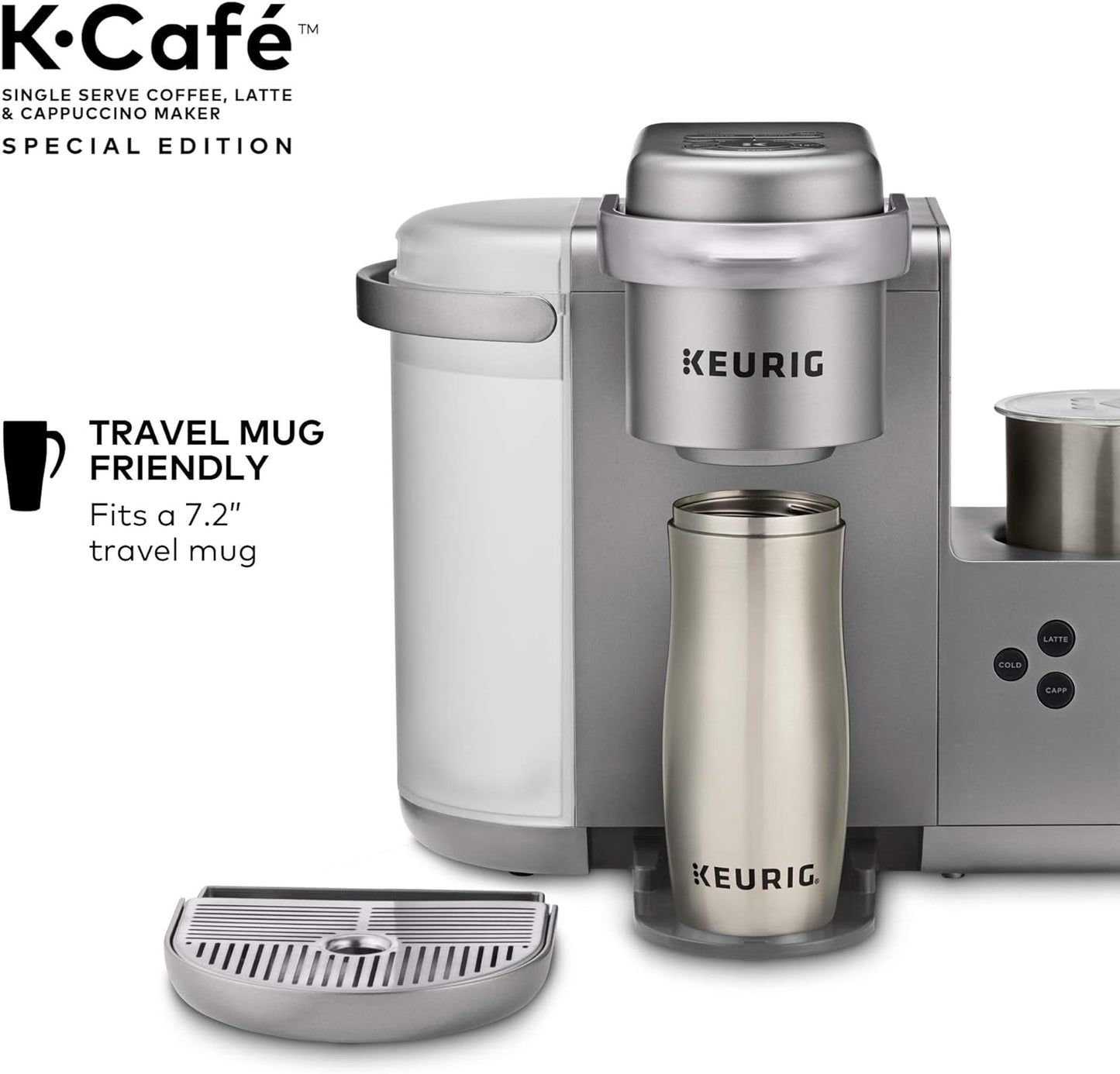 Keurig K-Cafe Special Edition Nickel Single Serve Coffee Maker