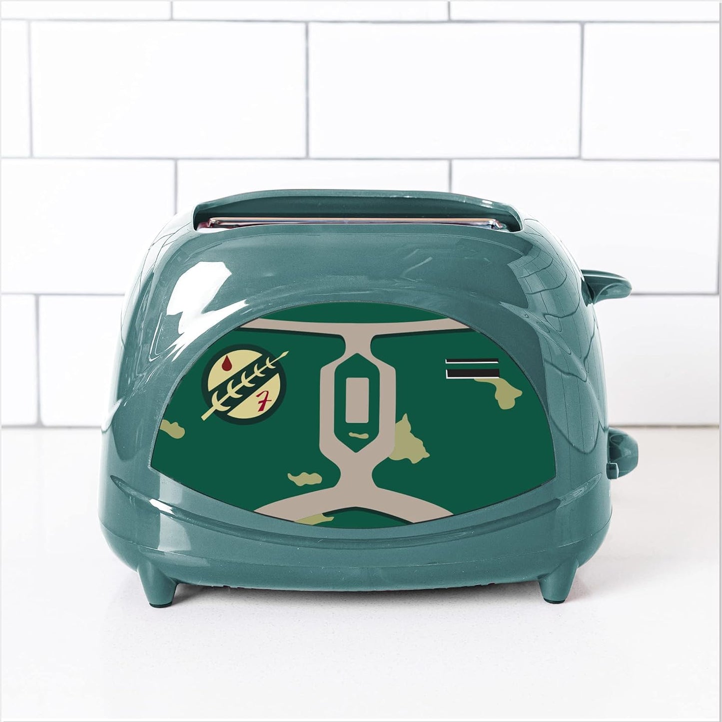 Uncanny Brands 600 Watts Brown Boba Fett Star Wars Two-Slice Toaster