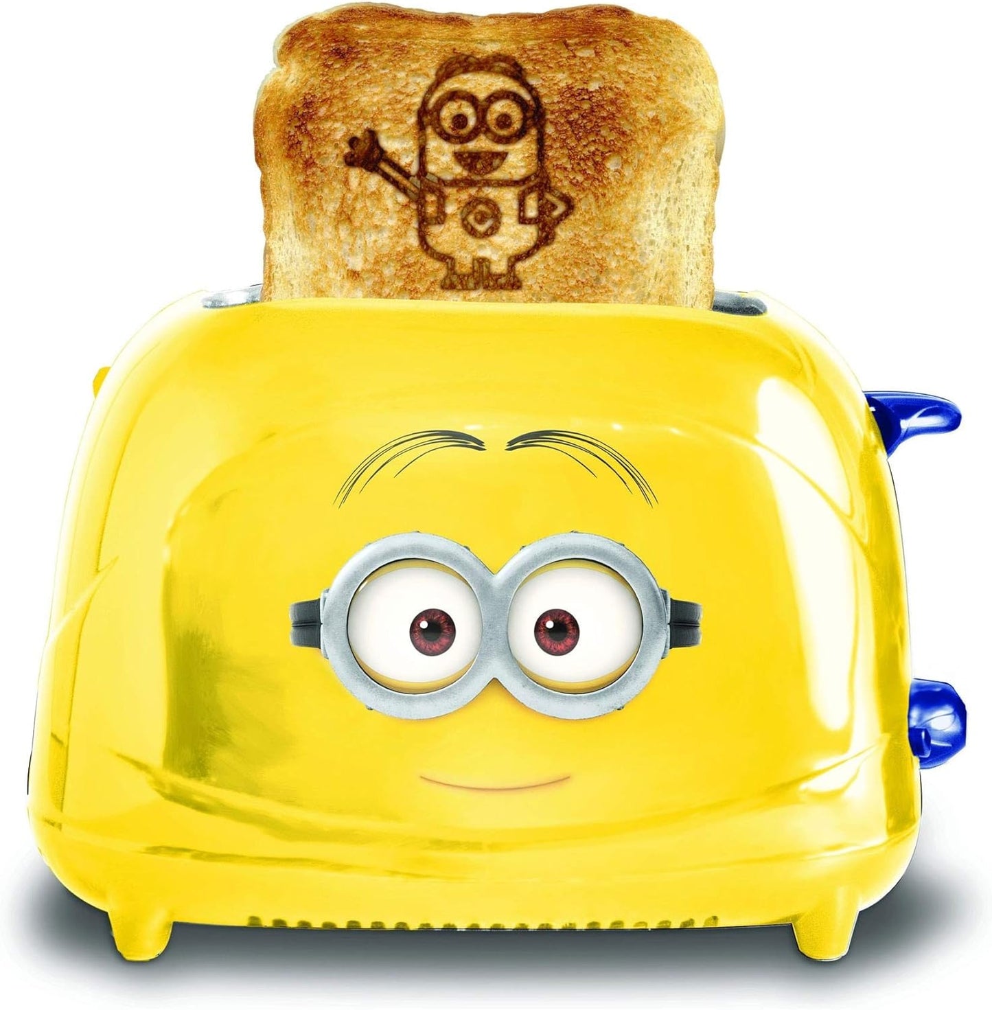 Uncanny Brands Minions Dave 2-Slice Yellow Toaster