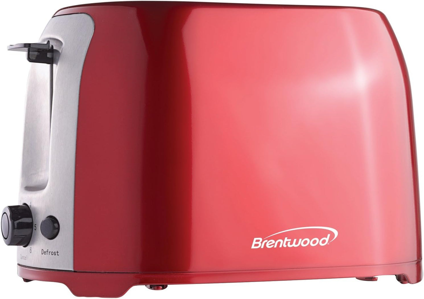 Brentwood Appliances 2-Slice Red Extra-Wide Slot Toaster