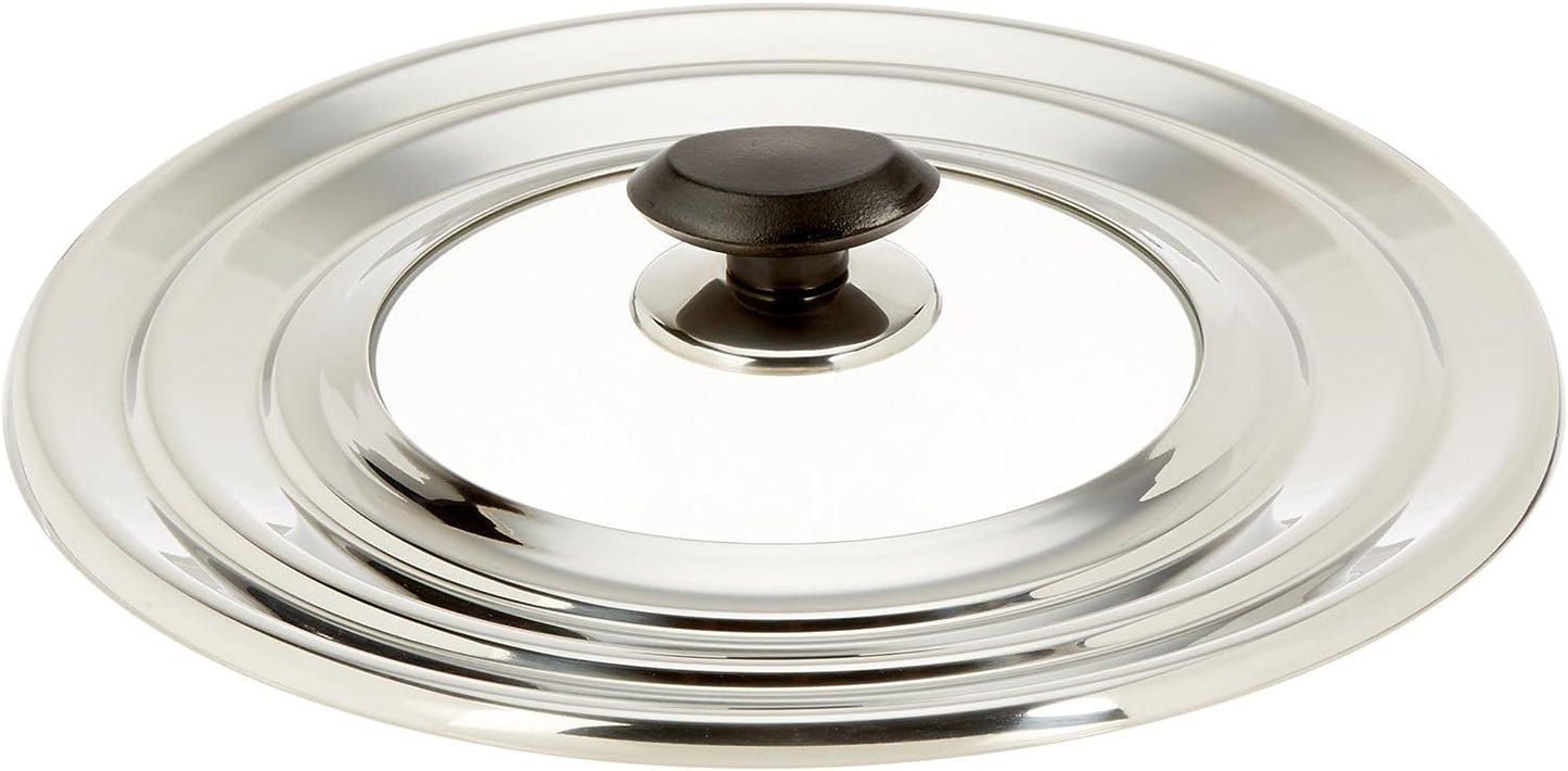 ExcelSteel 12-1/4 in. Universal 8 in./10 in./12 in. Stainless Versatile Lid