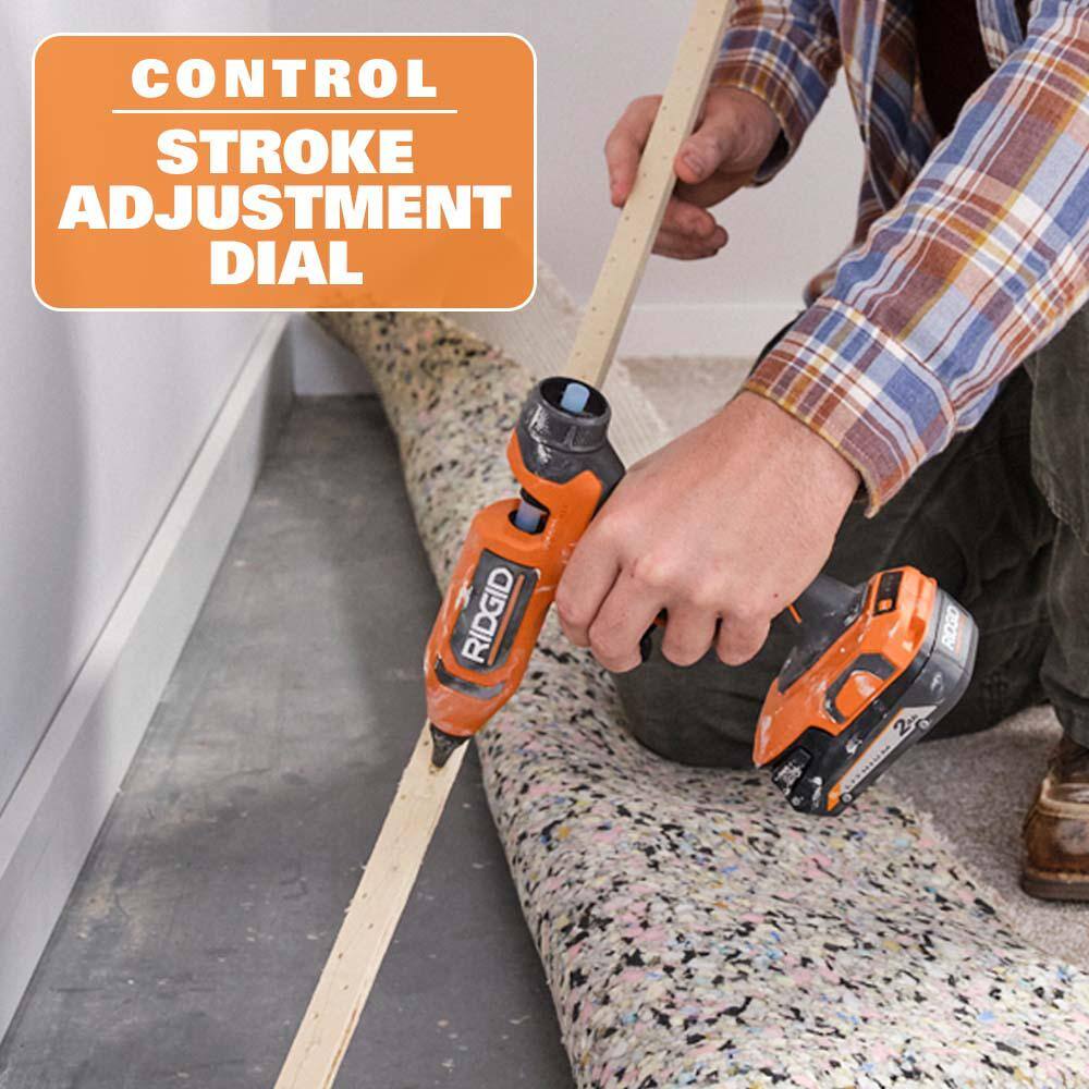 RIDGID 18V Cordless Professional High Temp Glue Gun (Tool Only)