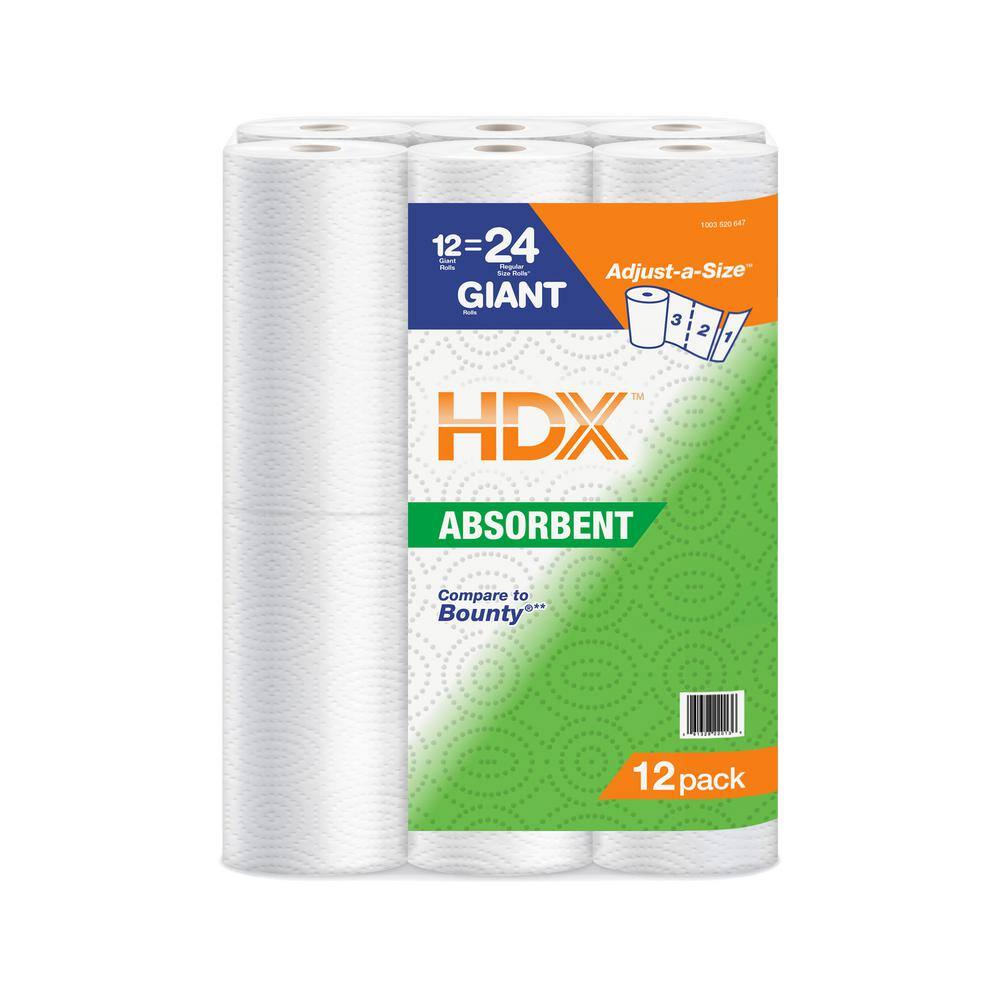 HDX Paper Towels (24-Roll)