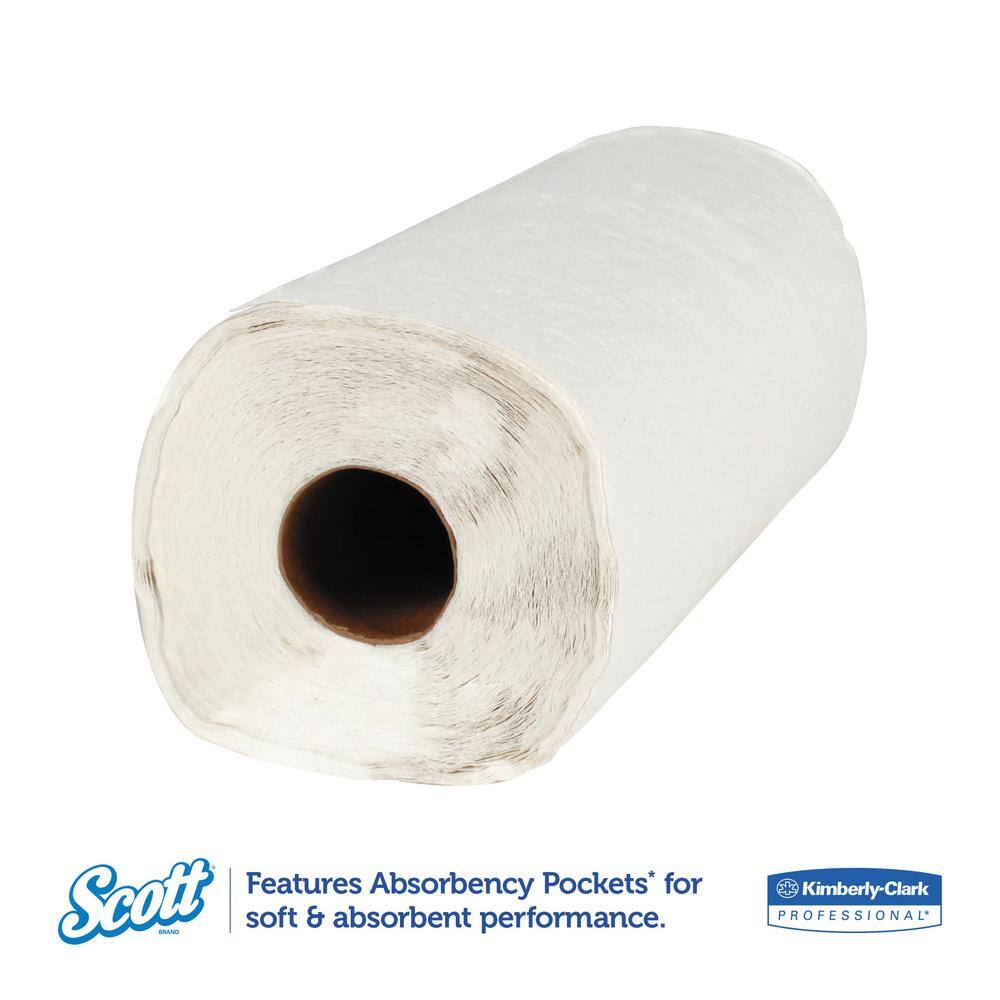 Scott Kitchen Roll Towels 11 x 8.75 (128 Sheets per Roll, 20 Rolls per Carton)