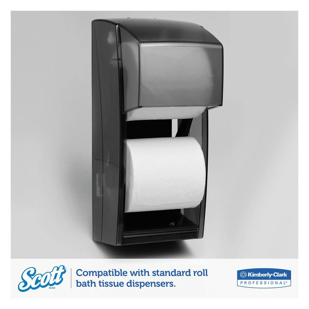 Scott 4.1 in. x 4 in. Sheet Standard Bathroom Tissue 2-Ply (20 Rolls)