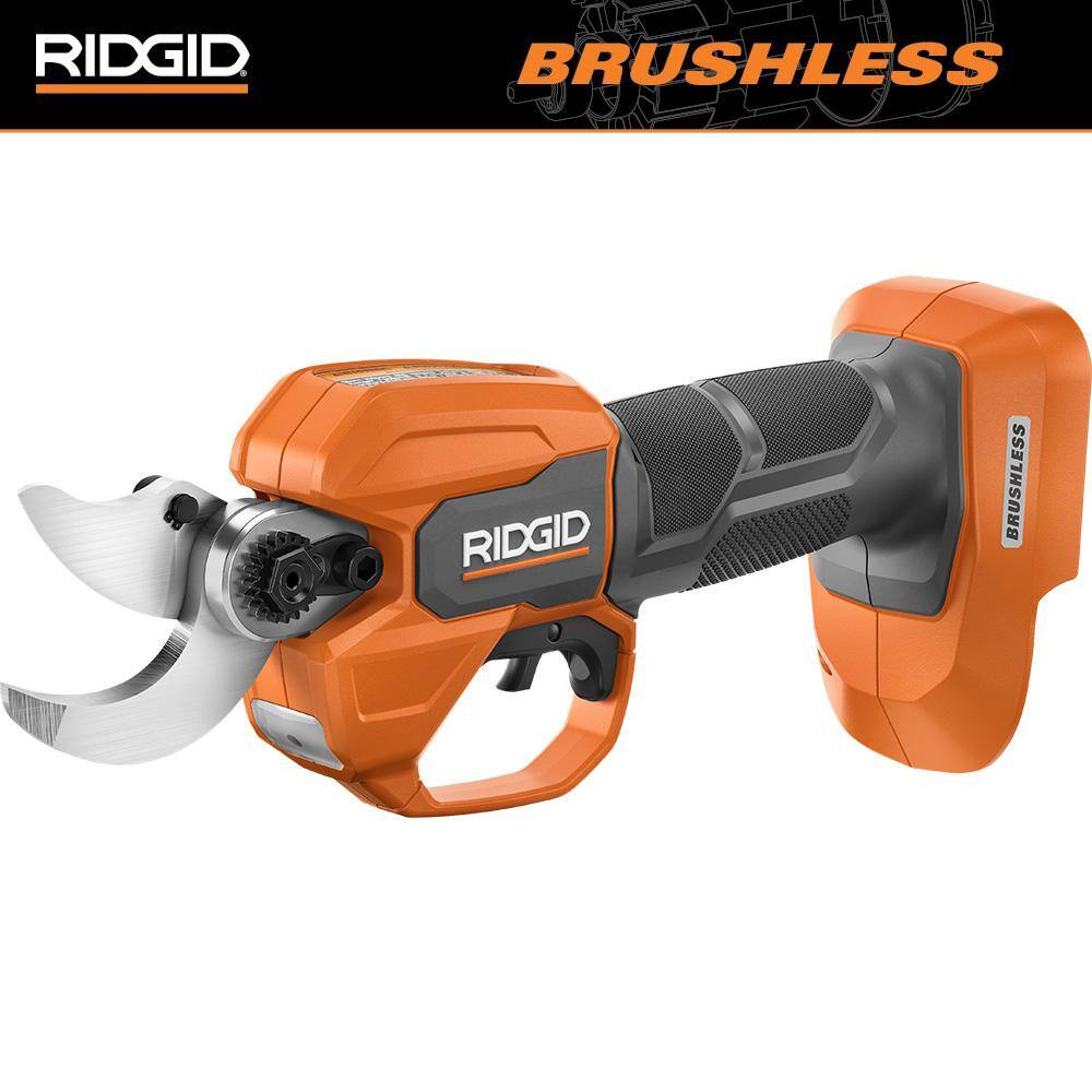 RIDGID 18V Brushless Cordless Battery Pruner (Tool Only)