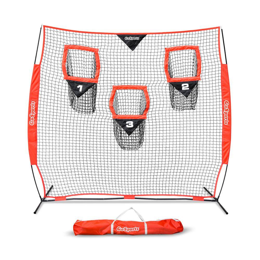 GoSports 8 ft. x 8 ft. Football Throwing Net