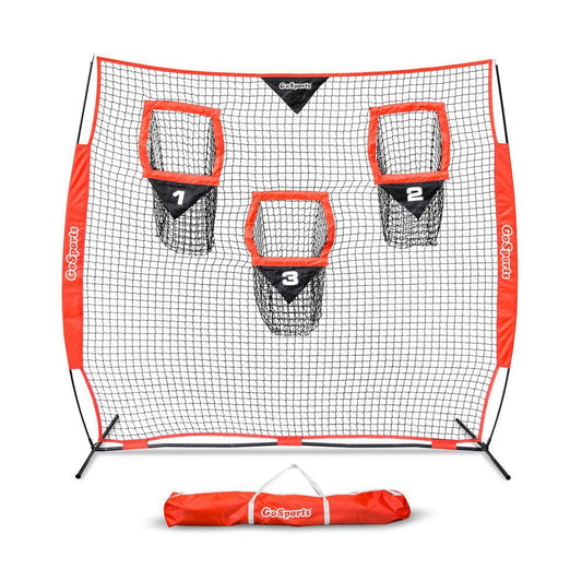 GoSports 8 ft. x 8 ft. Football Throwing Net