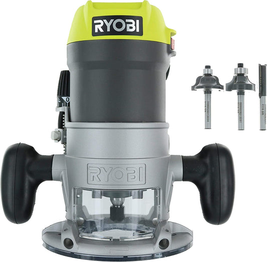 RYOBI 8.5 Amp 1-1/2 Peak HP Fixed Base Corded Router