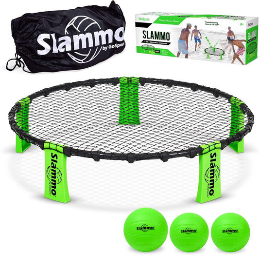 GoSports Slammo Game Set (Includes 3 Balls, Portable Carrying Case and Rules)