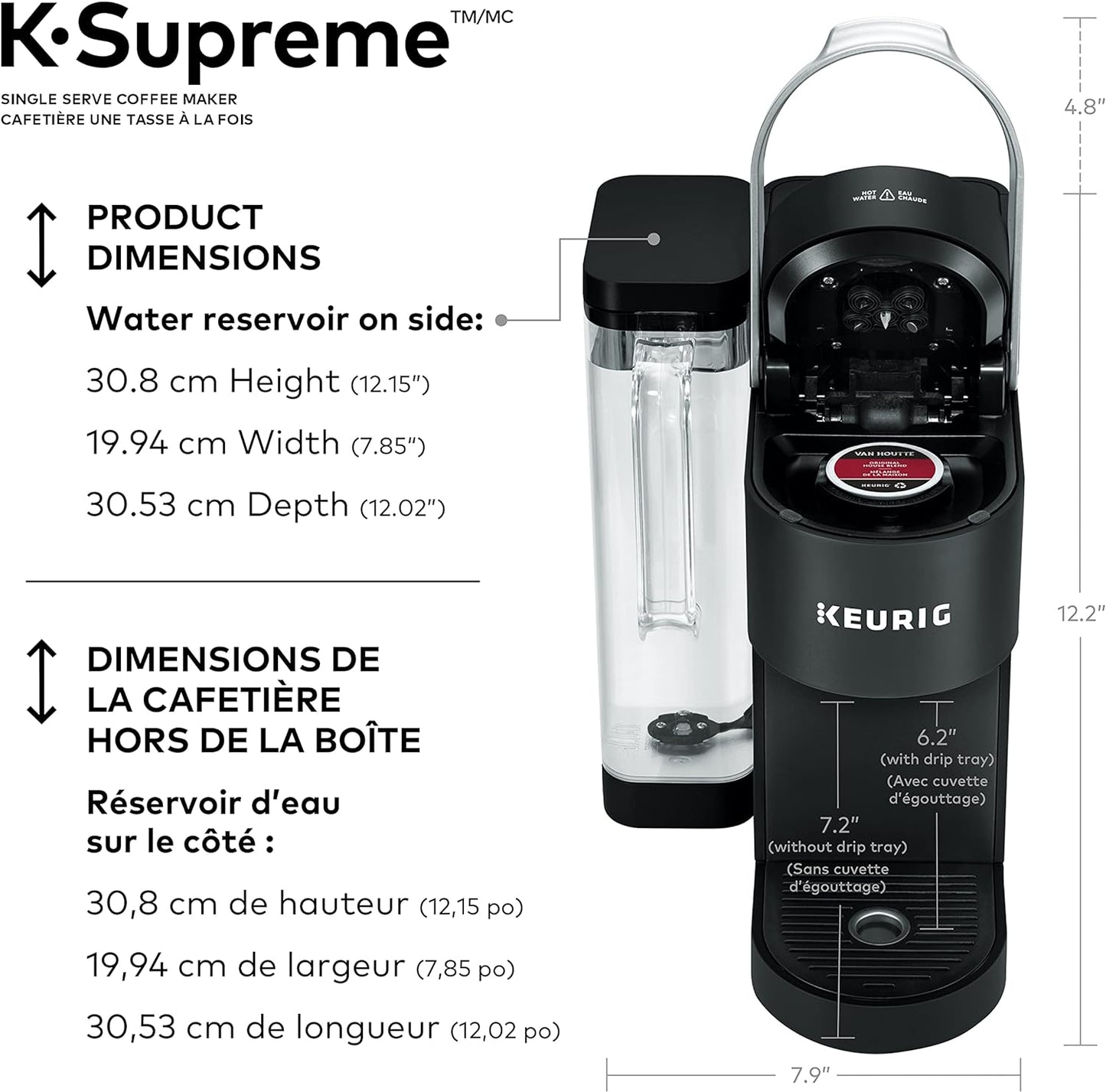 Keurig K-Supreme Black Single Serve Coffee Maker