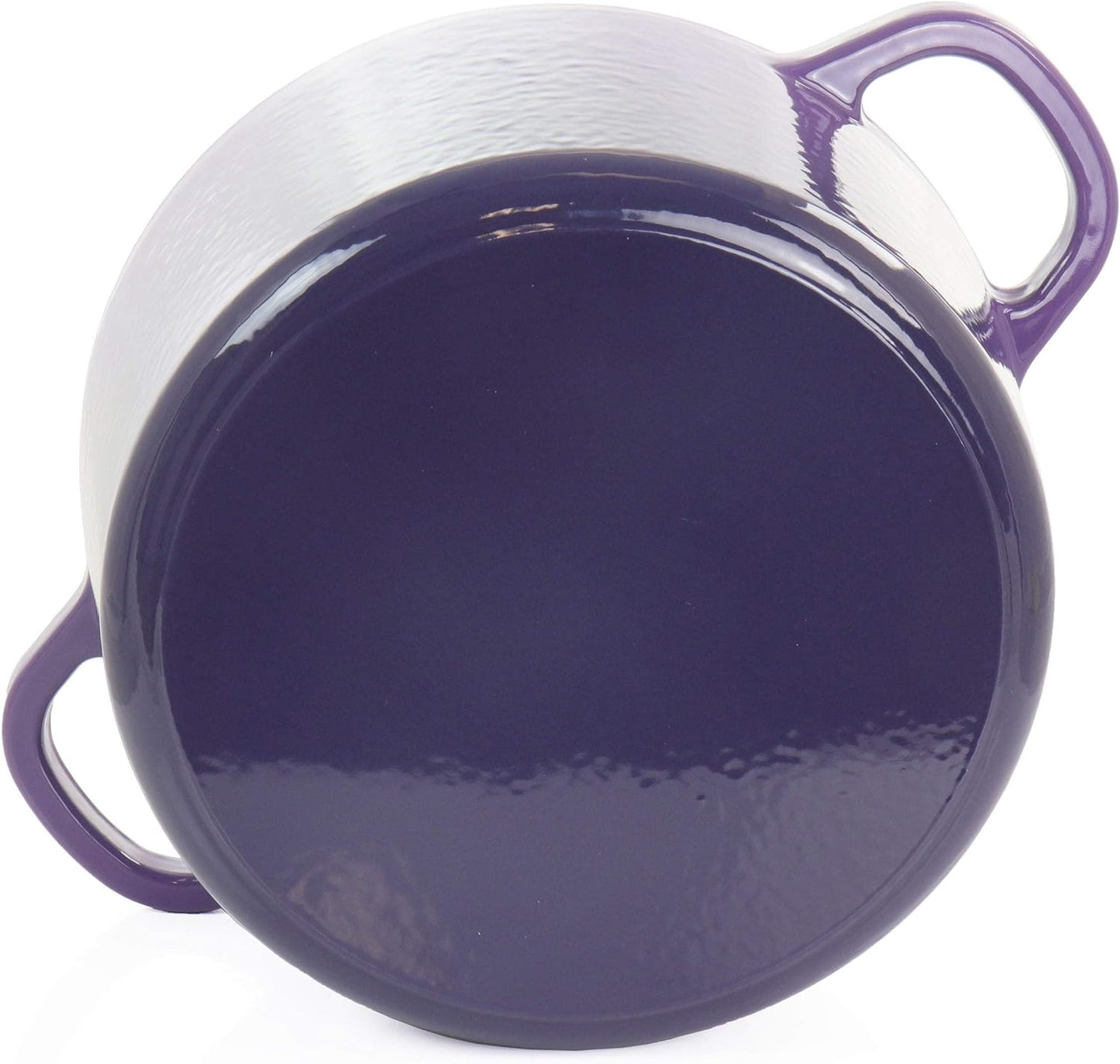 Crock-Pot Artisan 7 qt. Enameled Cast Iron Dutch Oven with Lid in Lavender (2-Piece)