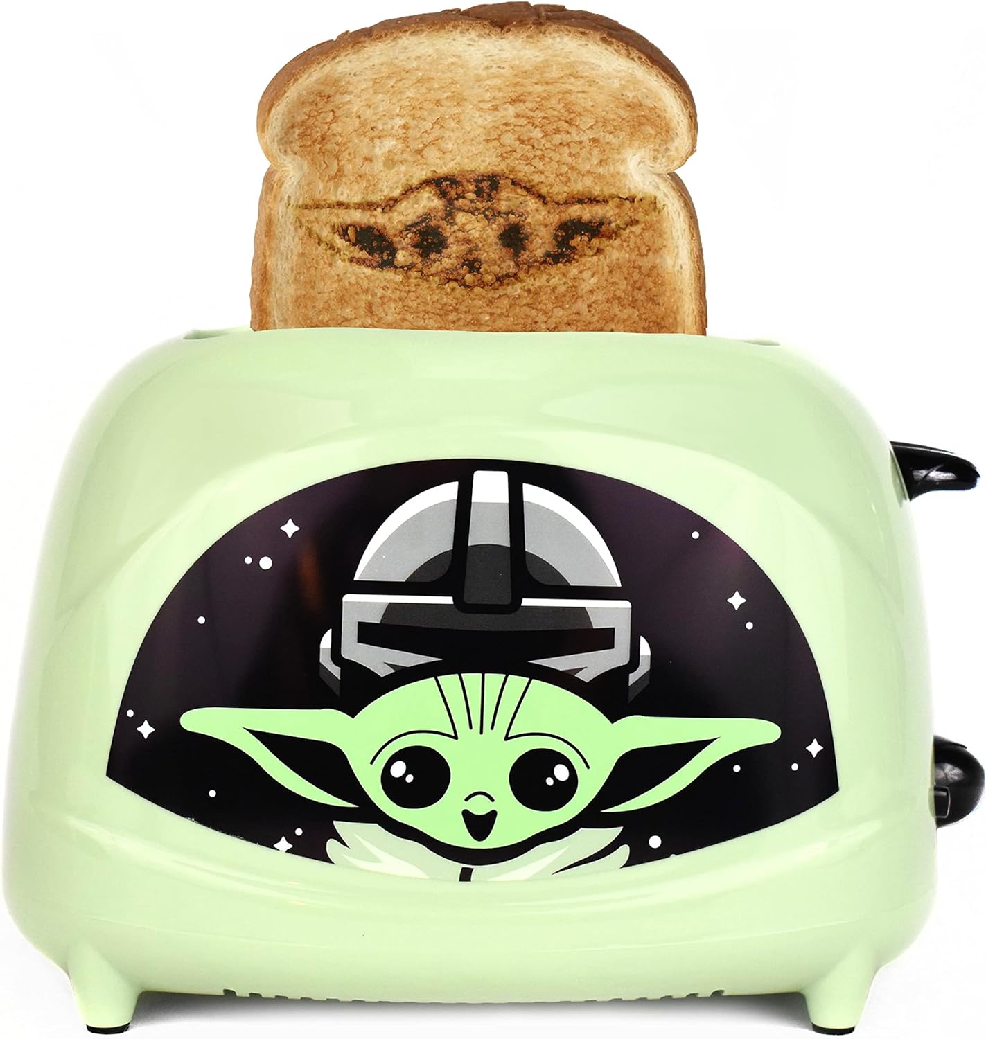 Uncanny Brands Star Wars Empire Collection 2-Slice Mandalorian 'The Child' Toaster