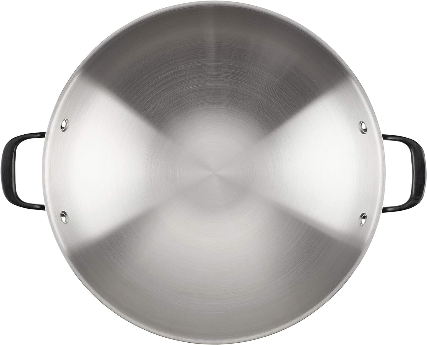 KitchenAid 5-Ply Clad 15 in. Polished Stainless Steel Wok