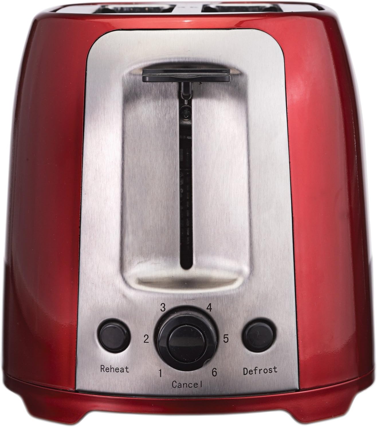 Brentwood Appliances 2-Slice Red Extra-Wide Slot Toaster