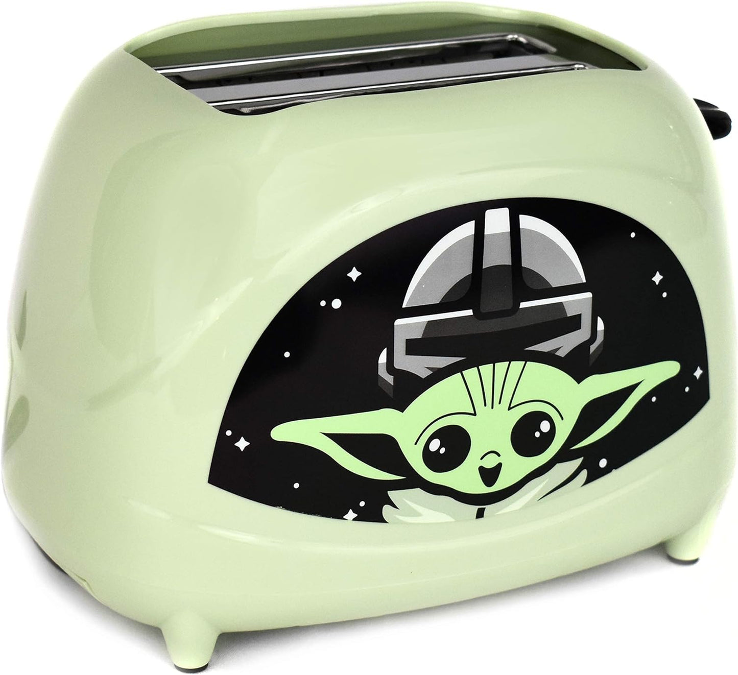 Uncanny Brands Star Wars Empire Collection 2-Slice Mandalorian 'The Child' Toaster