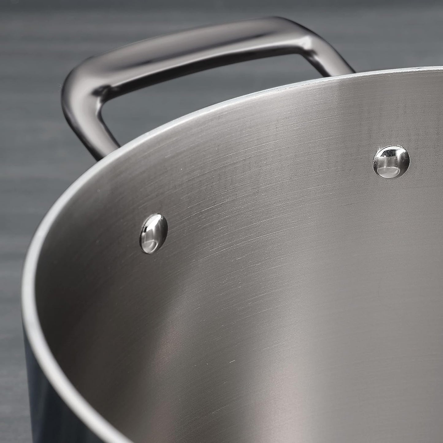 Tramontina Gourmet Tri-Ply Clad 8 qt. Stainless Steel Stock Pot with Lid