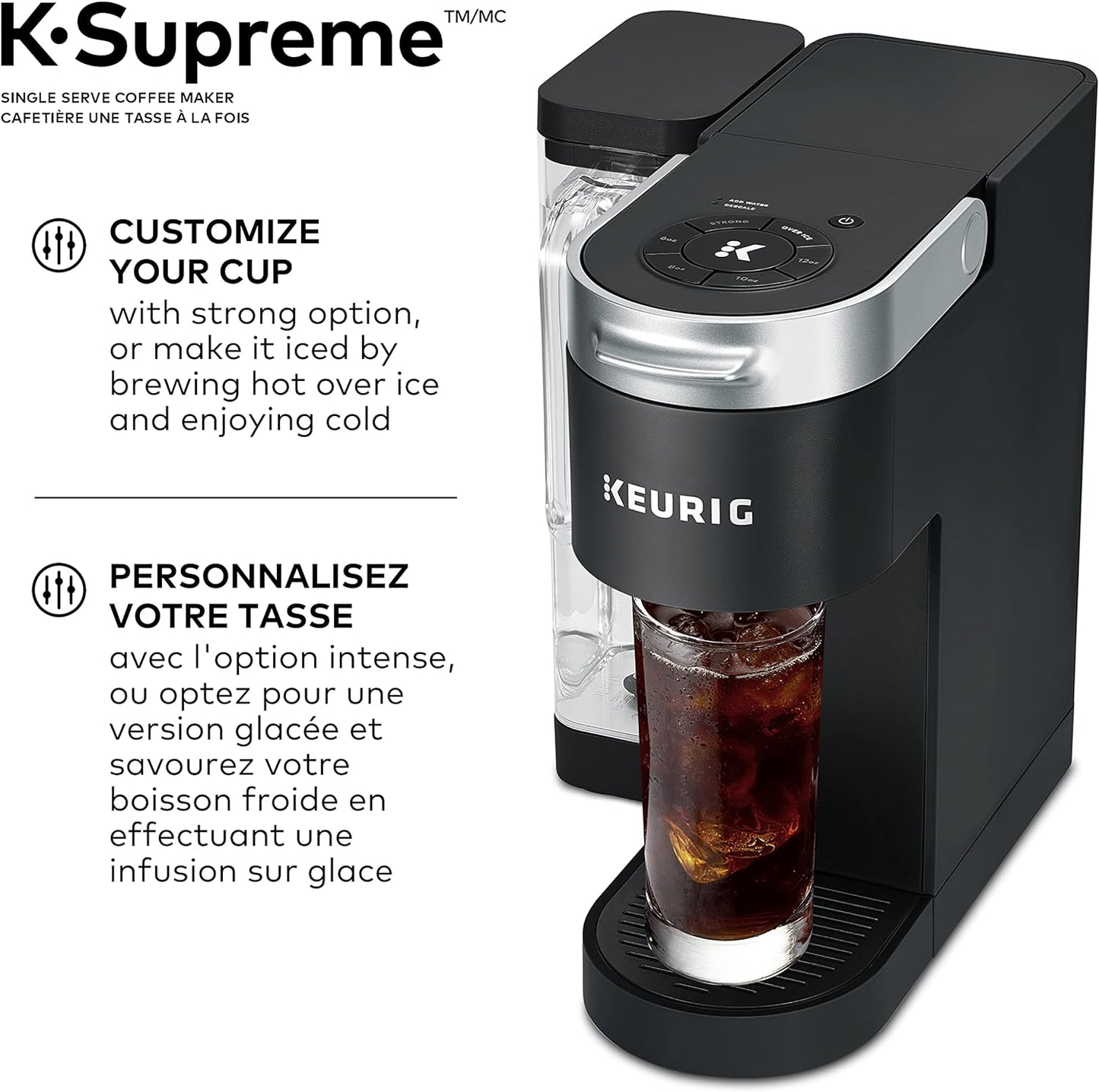 Keurig K-Supreme Black Single Serve Coffee Maker