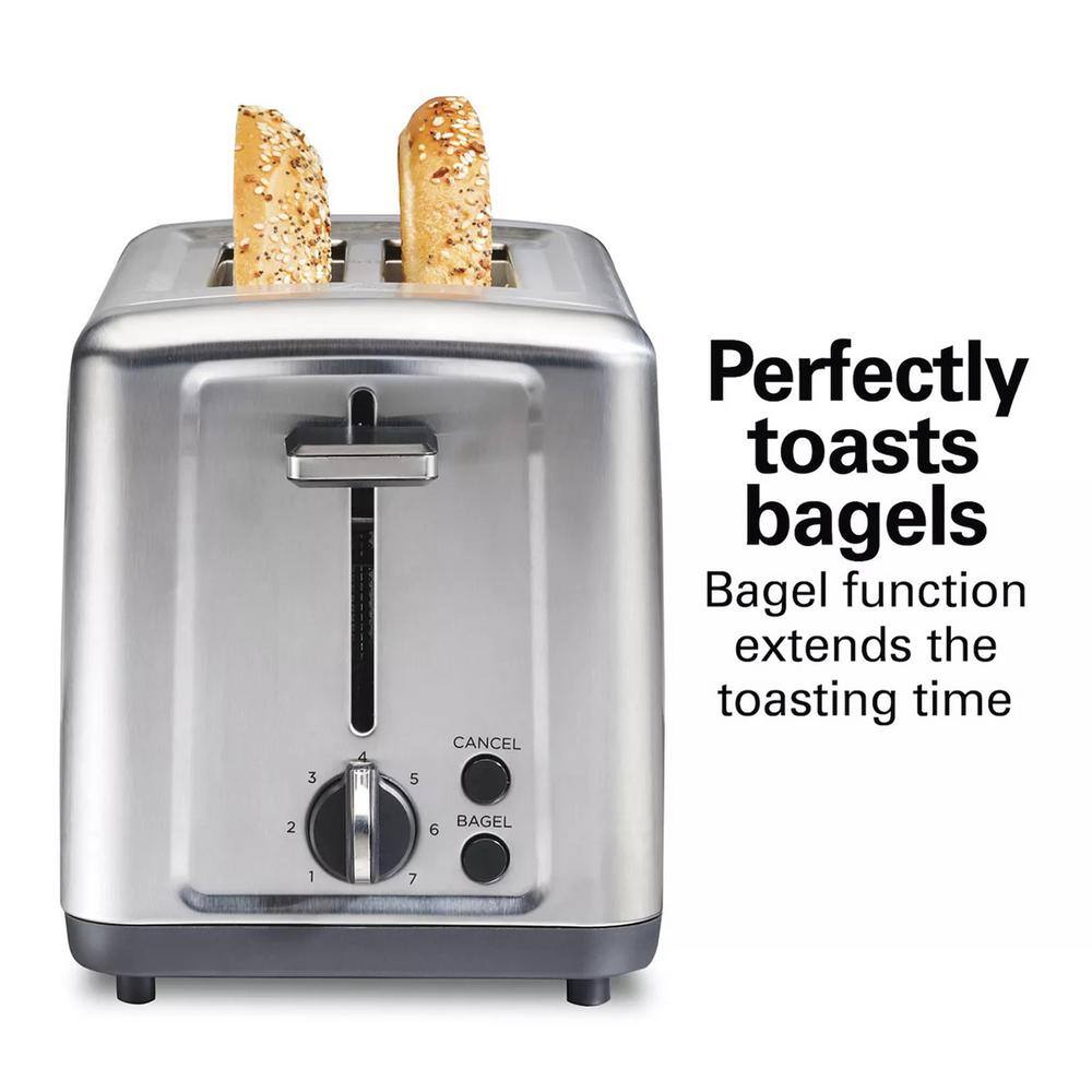 Hamilton Beach 2 Slice Brushed Stainless Steel Toaster