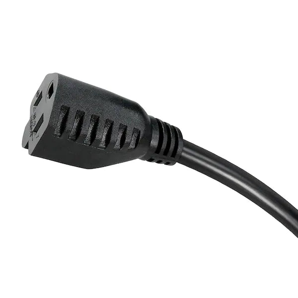 HDX 8 ft. 16/3 Black Workshop Extension Cord