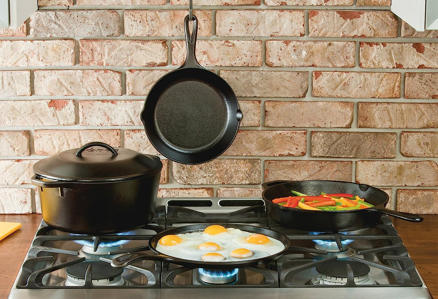 Lodge 5-Piece Cast Iron Cookware Set