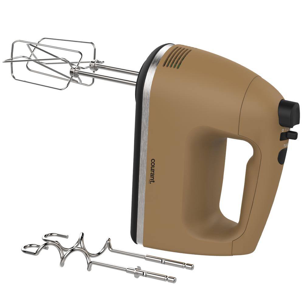 Courant 250-Watts 5-Speed Brown-Hand Mixer