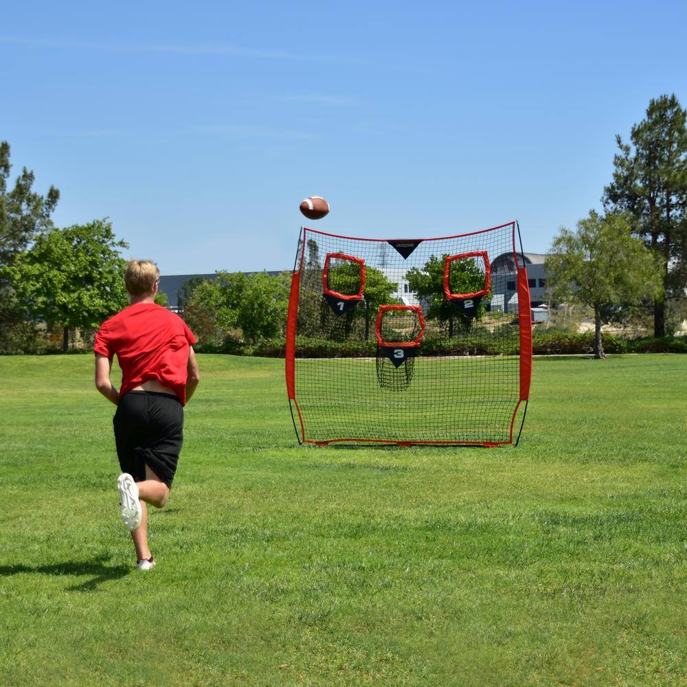 GoSports 8 ft. x 8 ft. Football Throwing Net