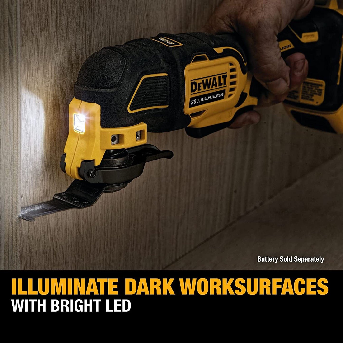 DEWALT  ATOMIC 20V MAX Cordless Brushless Oscillating Multi Tool (Tool Only)