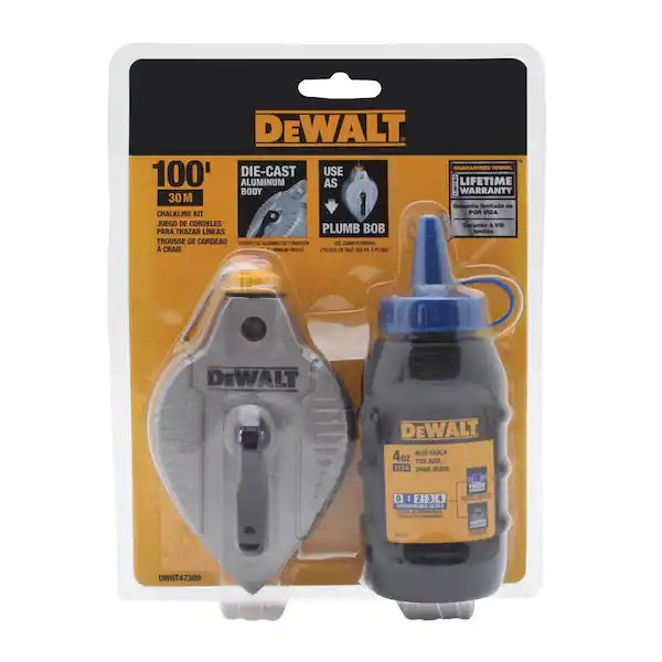 DEWALT  Cast Aluminum Chalk Reel in Blue