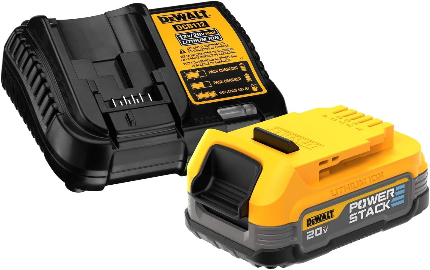 DEWALT  20V MAX POWERSTACK Compact Battery Starter Kit