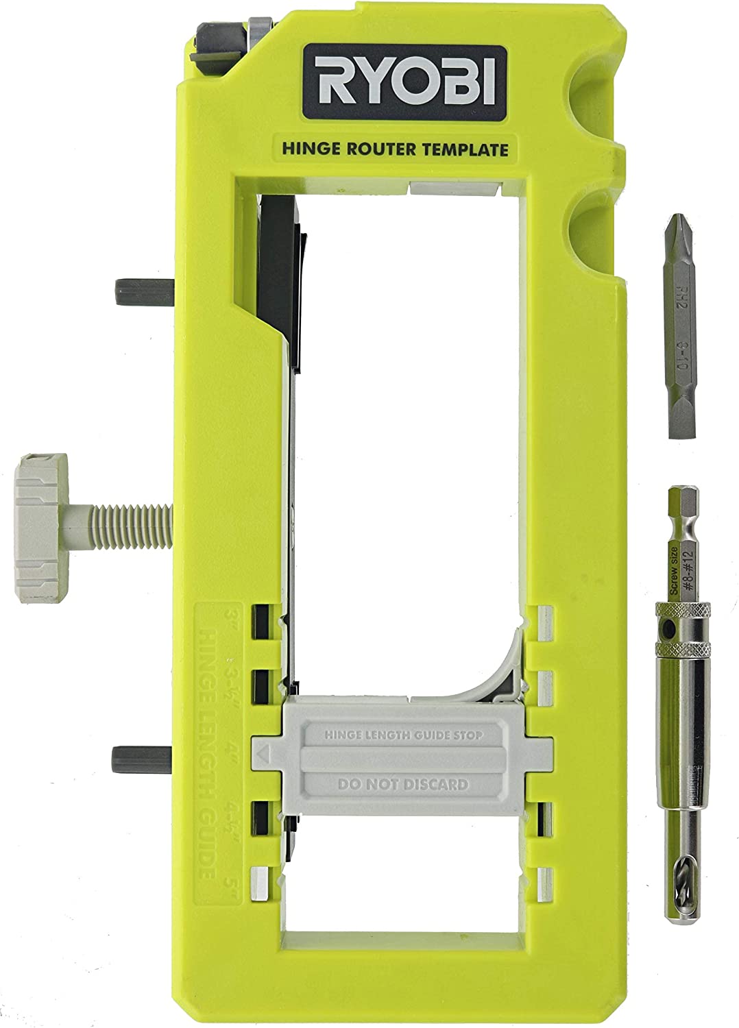 RYOBI Door Hinge Template