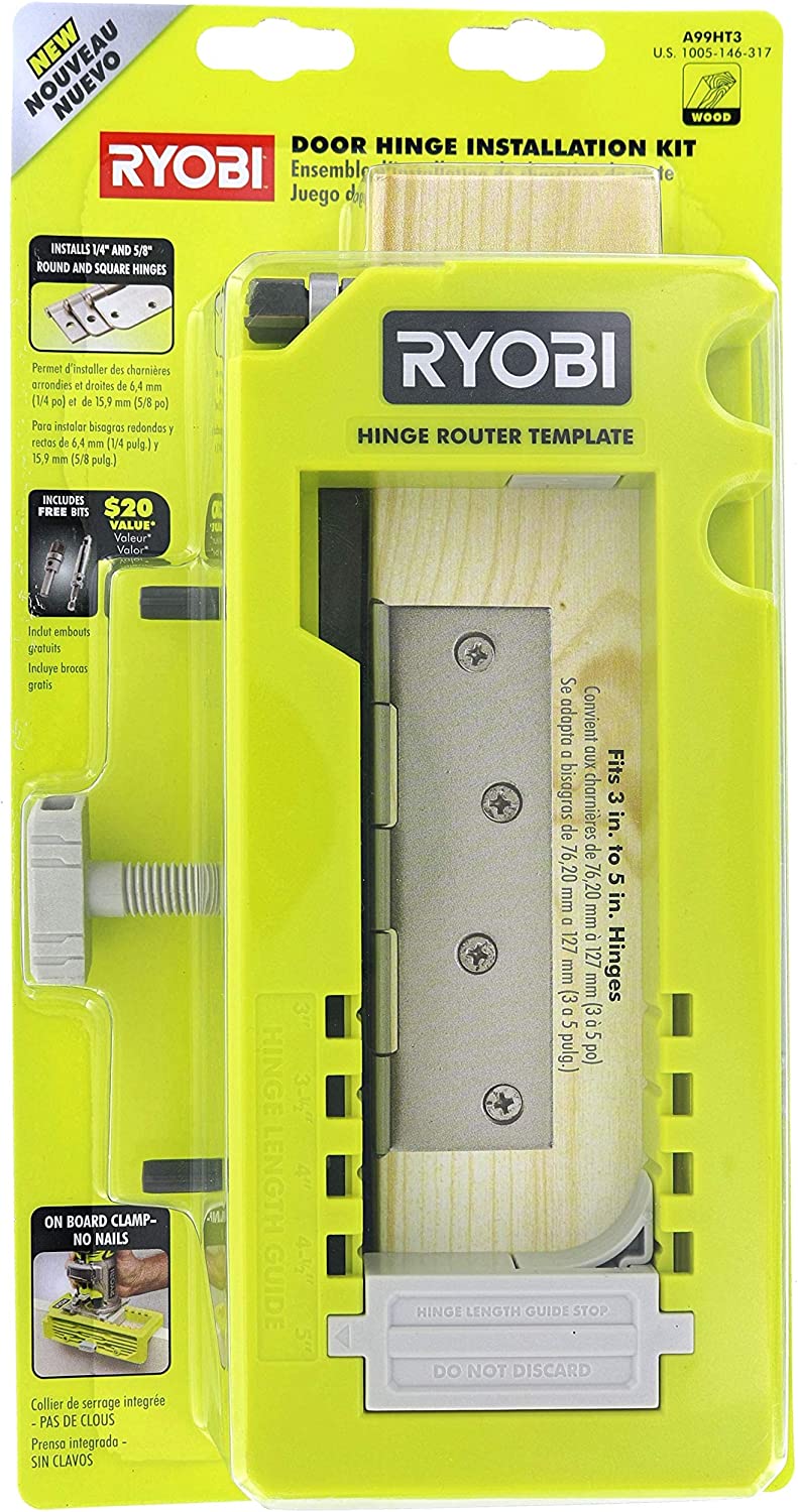 RYOBI Door Hinge Template