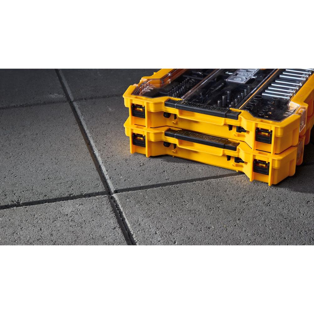 DEWALT  1/4 in. and 3/8 in. Drive Mechanics Tool Set with Toughsystem Trays (131-Piece)