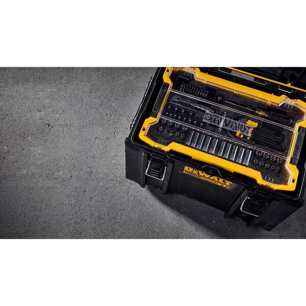 DEWALT  1/4 in. and 3/8 in. Drive Mechanics Tool Set with Toughsystem Trays (131-Piece)