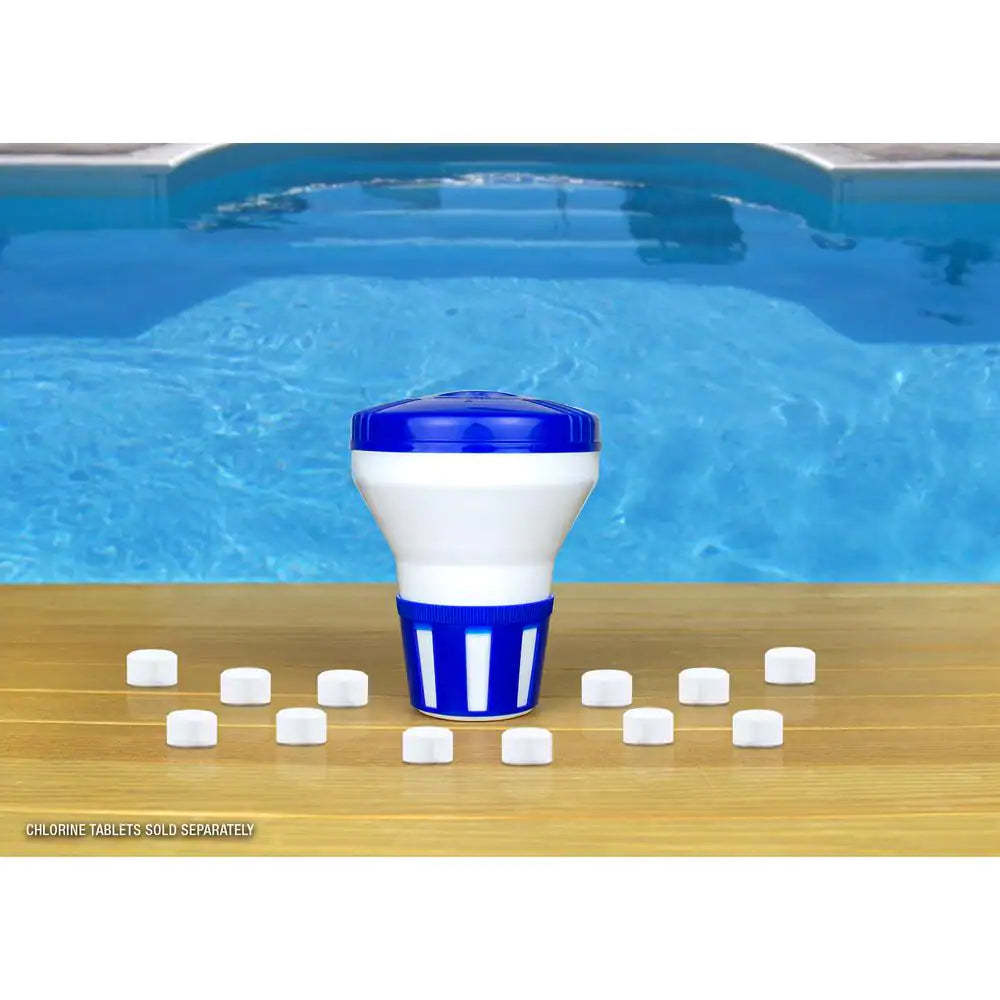 HDX Floating Swimming Pool and Spa Chlorine Dispenser