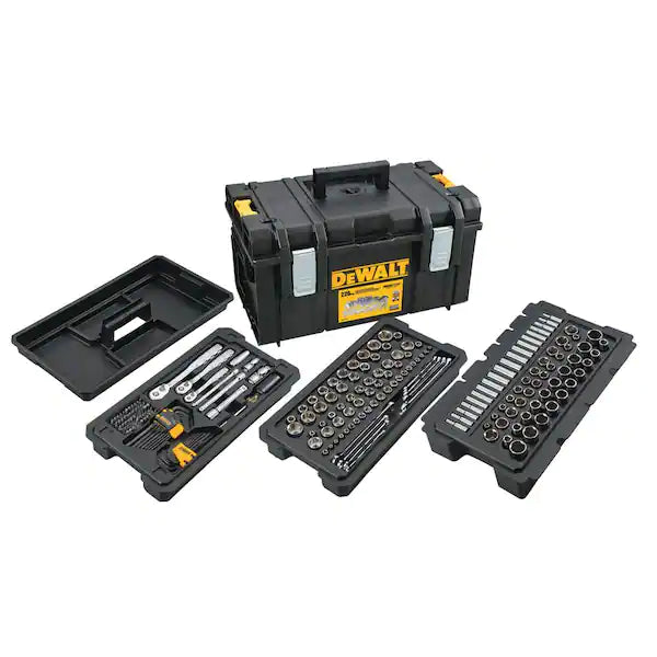 DEWALT  Mechanics Tool Set (226-Piece) with TOUGHSYSTEM 22 in. Medium Tool Box