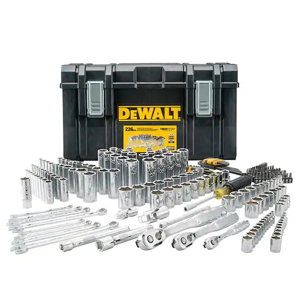 DEWALT  Mechanics Tool Set (226-Piece) with TOUGHSYSTEM 22 in. Medium Tool Box