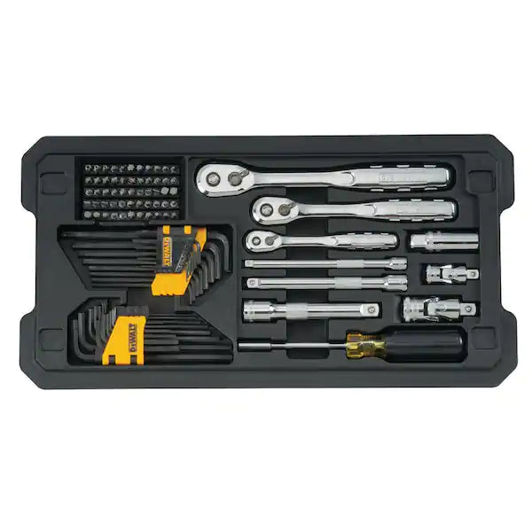 DEWALT  Mechanics Tool Set (226-Piece) with TOUGHSYSTEM 22 in. Medium Tool Box