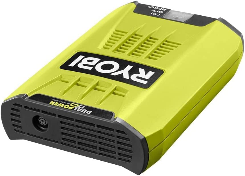 RYOBI ONE+ 18V 120-Watt 12V Automotive Power Inverter with Dual USB Ports