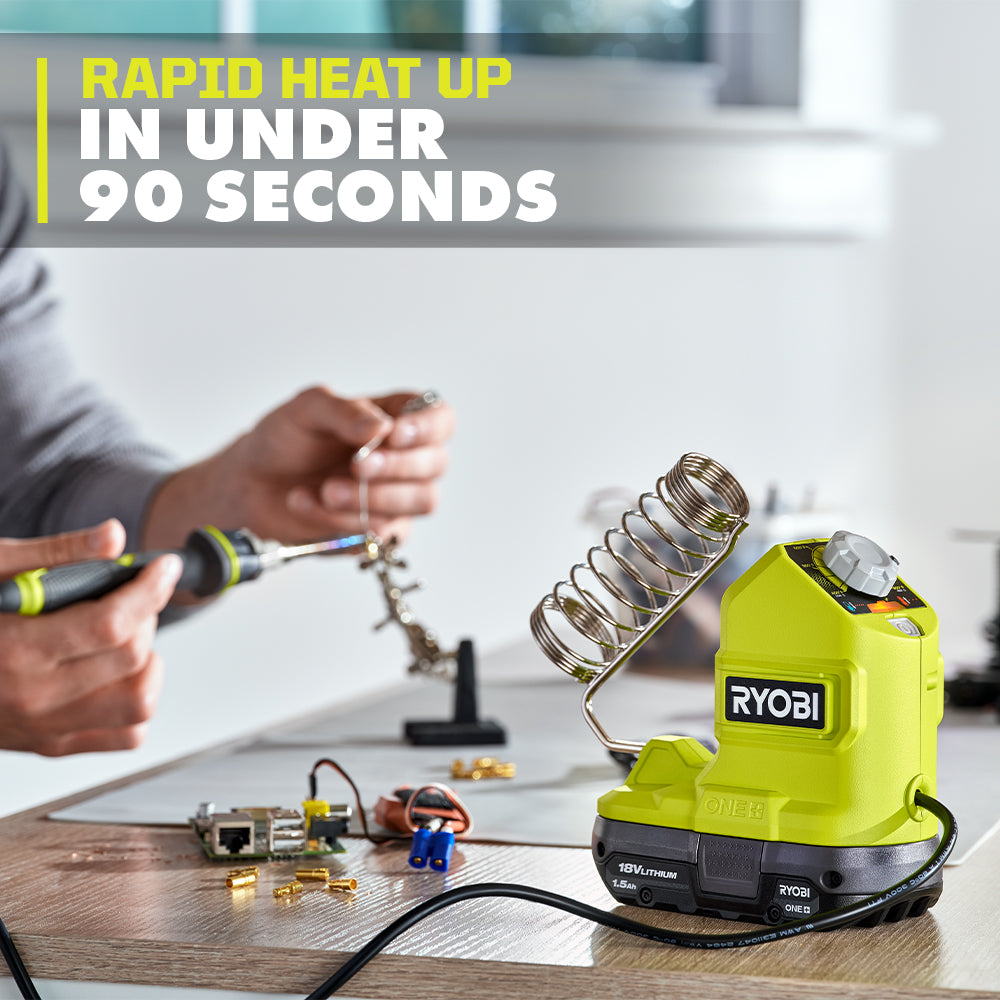 RYOBI ONE+ 18V 120-Watt Cordless Soldering Iron Topper (Tool Only)