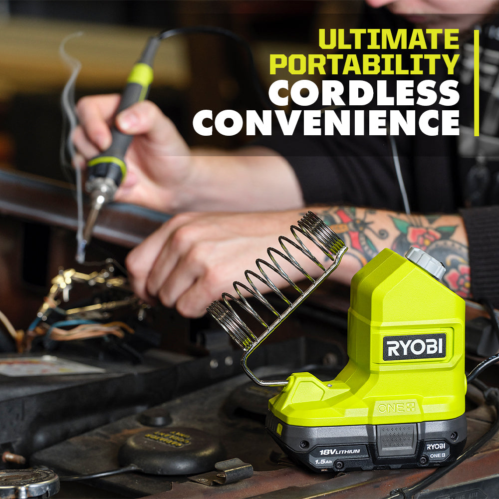 RYOBI ONE+ 18V 120-Watt Cordless Soldering Iron Topper (Tool Only)