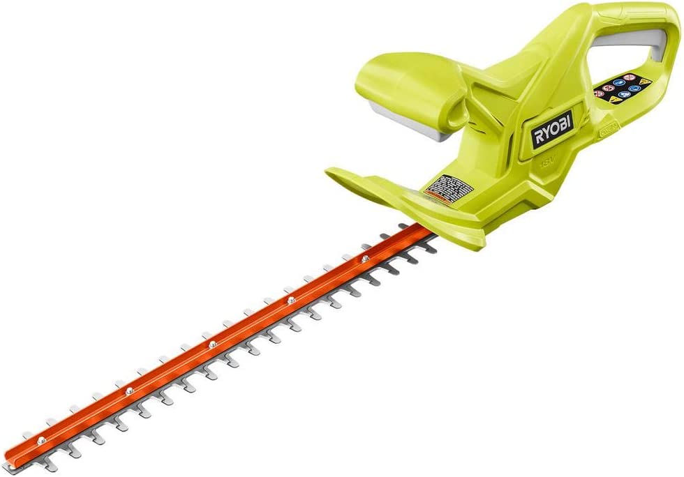 RYOBI ONE+ 18V 18 in. Cordless Battery Hedge Trimmer (Tool Only)