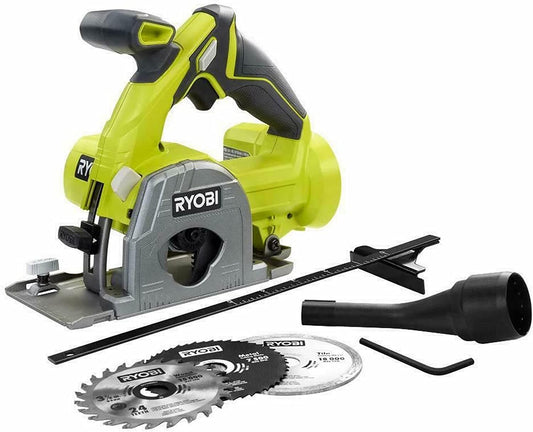 RYOBI ONE+ 18V Cordless 3-3/8 in. Multi-Material Plunge Saw (Tool Only)