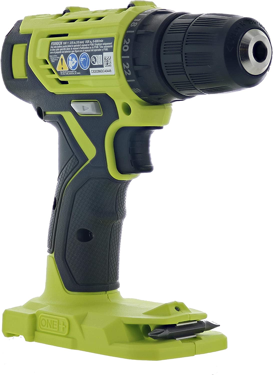 RYOBI ONE+ 18V Cordless 3/8 in. Drill/Driver Kit with 1.5 Ah Battery and Charger