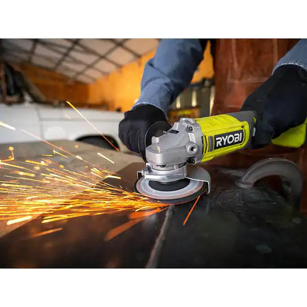 RYOBI  ONE+ 18V Cordless 4-1/2 in. Angle Grinder (Tool Only)