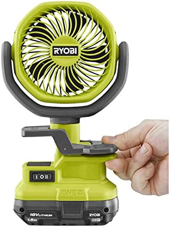 RYOBI ONE+ 18V Cordless 4 in. Clamp Fan (Tool Only)