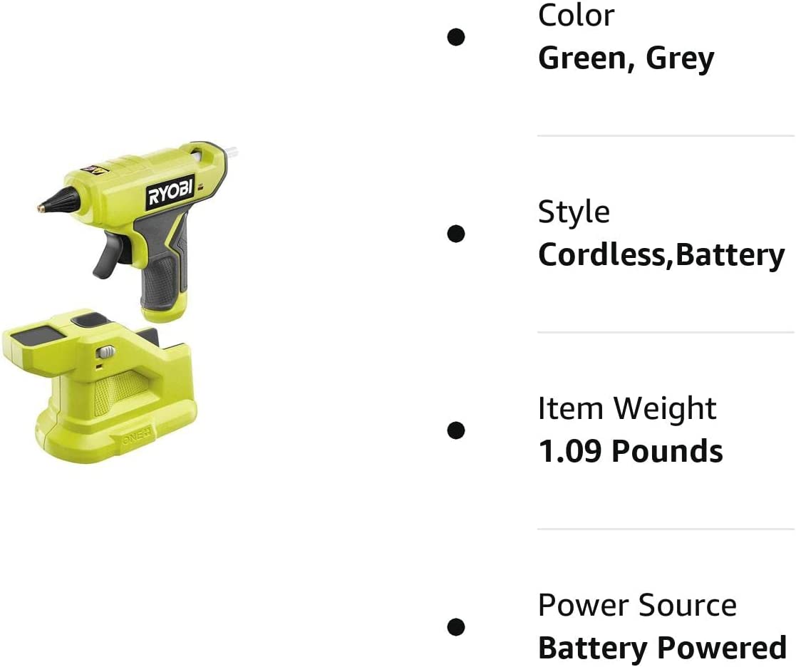 RYOBI ONE+ 18V Cordless Compact Glue Gun (Tool Only)