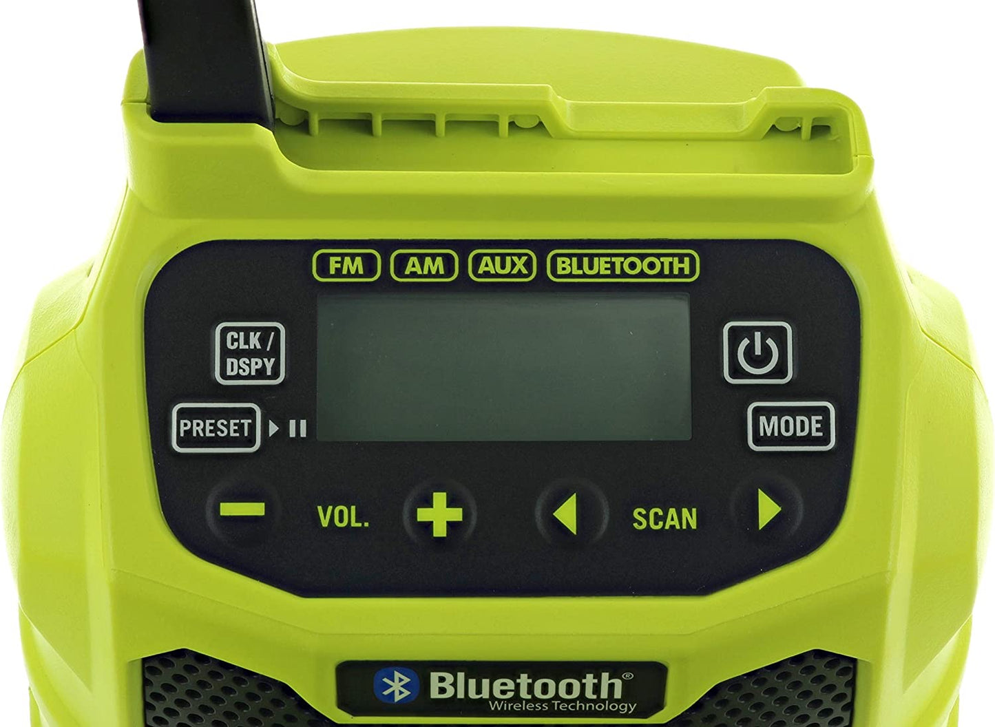 RYOBI ONE+ 18V Cordless Compact Radio with Bluetooth Wireless Technology (Tool-Only)