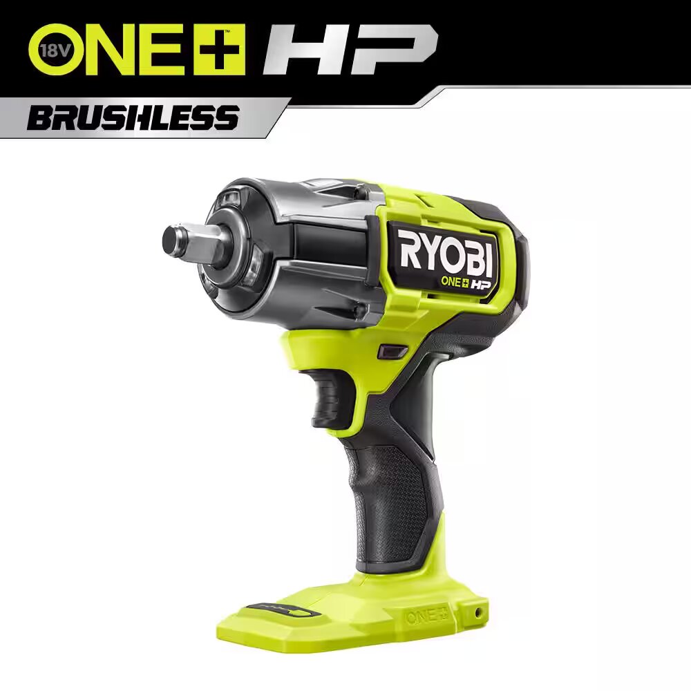 RYOBI  ONE+ HP 18V Brushless Cordless 4-Mode 1/2 in. Impact Wrench (Tool Only)