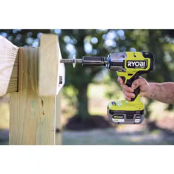 RYOBI  ONE+ HP 18V Brushless Cordless 4-Mode 1/2 in. Impact Wrench (Tool Only)